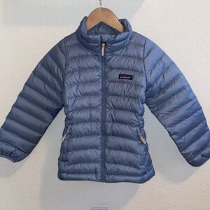 Girl’s down sweater jacket